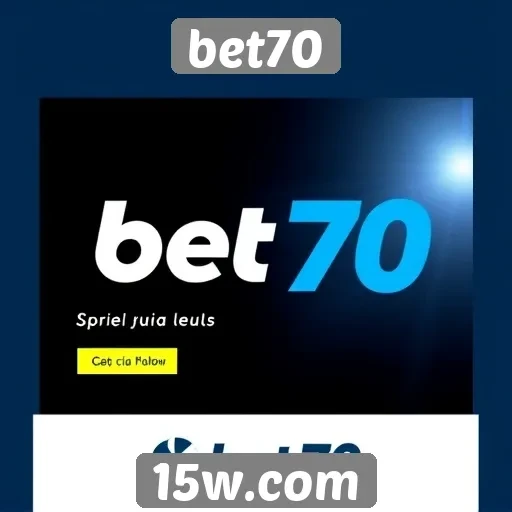 Novidades nas promoções oferecidas pela bet70